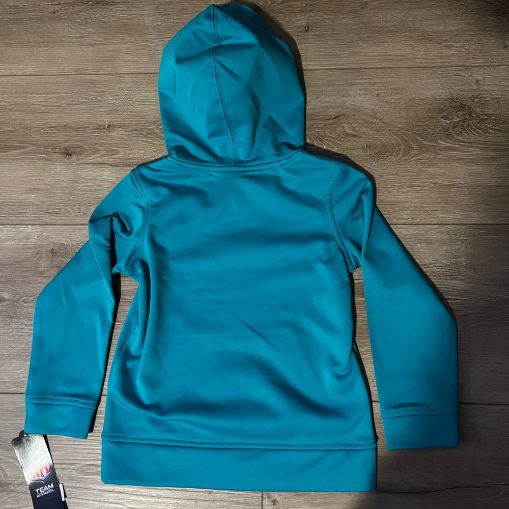 NFL Miami Dolphins Kids Hoodie - Teal and Orange - Picture 3 of 3